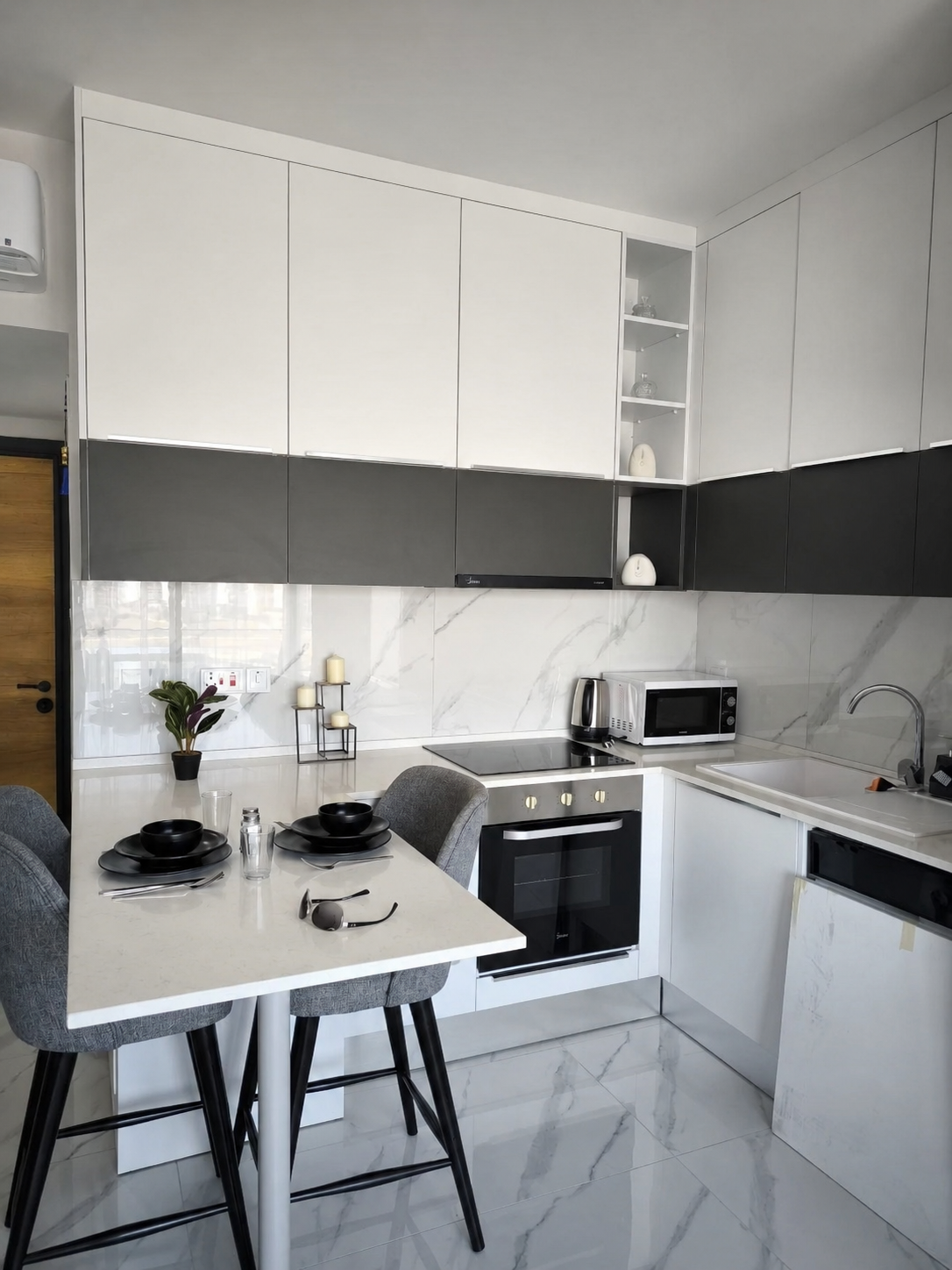Riverside Life Residence’ta Satılık Full Eşyalı Deniz Manzaralı 1+0 Daire görsel 4