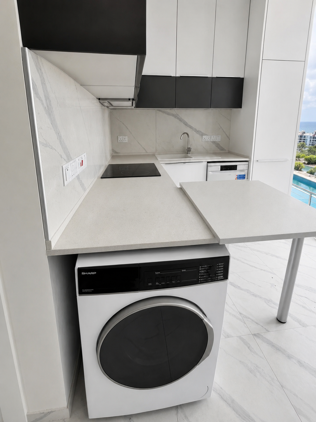 Riverside Life Residence’ta Deniz ve Havuz Manzaralı Satılık 1+0 Daire görsel 3