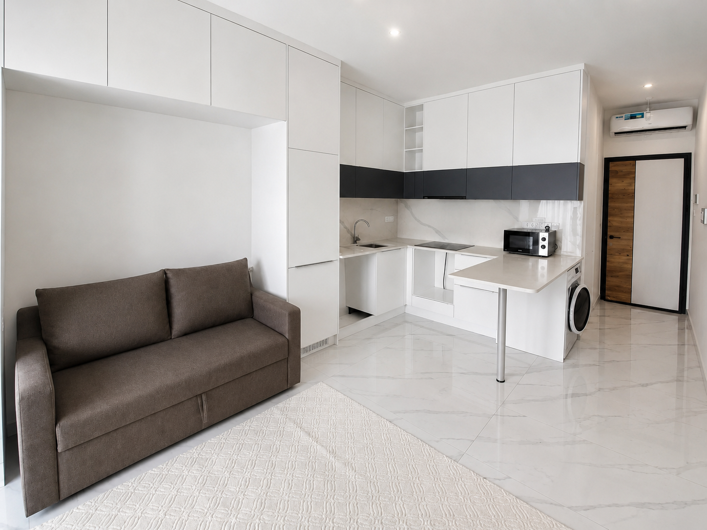 Riverside Life Residence’ta Satılık Yarım Eşyalı 1+0 Daire görsel 5