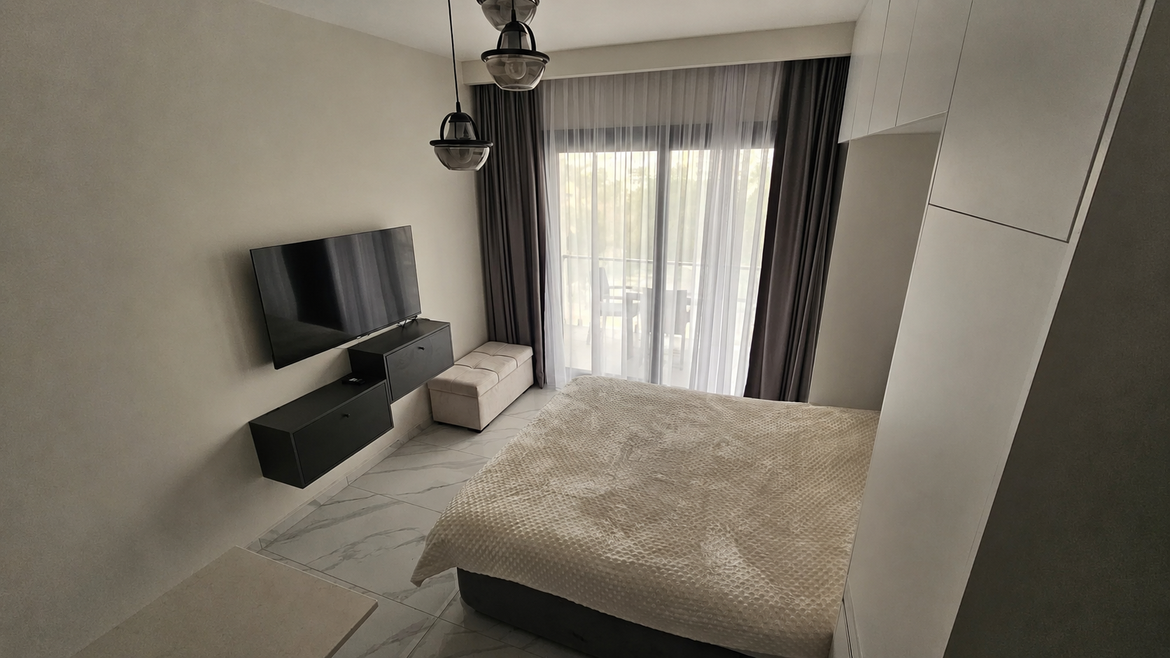 Long Beach Riverside Life Residence’ta Full Eşyalı 1+0 Daire görsel 2