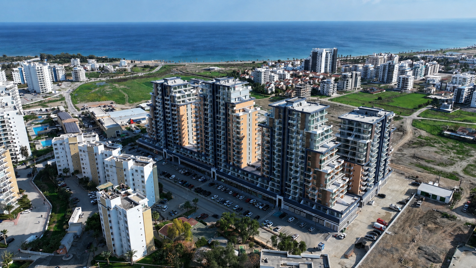 İskele Long Beach Riverside Life Residence’ta Satılık 1+1 Daire