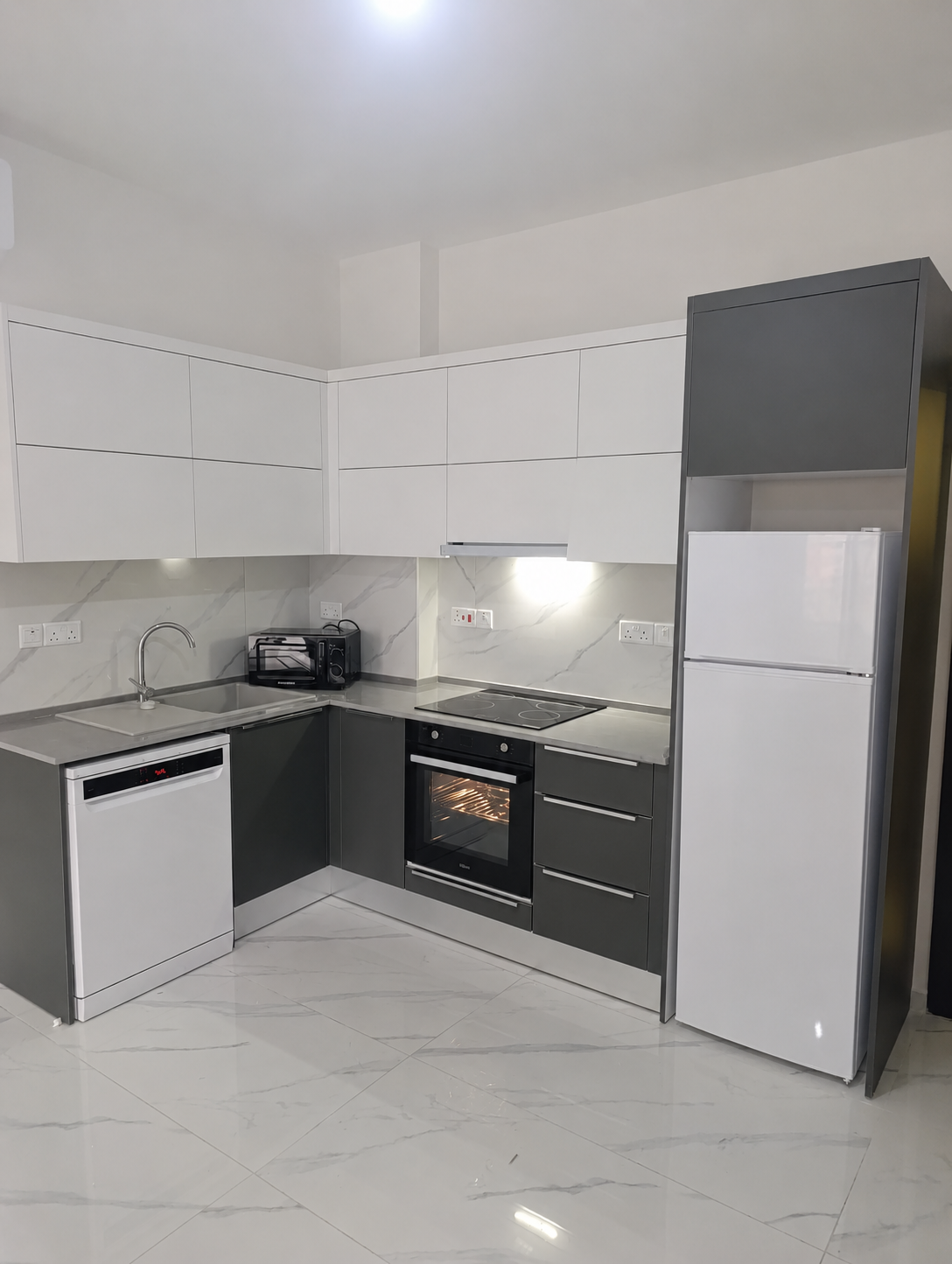 Long Beach Riverside Life Residence’ta Full Eşyalı 1+1 Daire görsel 3