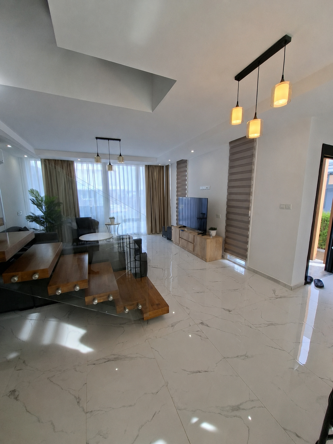 İskele Boğaz Four Seasons Life 1’de Deniz Manzaralı Satılık 2+1 İkiz Villa görsel 14