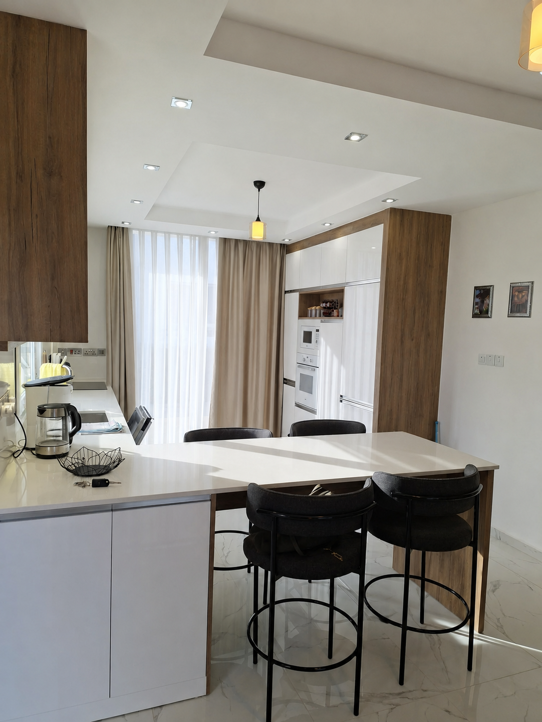 İskele Boğaz Four Seasons Life 1’de Deniz Manzaralı Satılık 2+1 İkiz Villa görsel 3