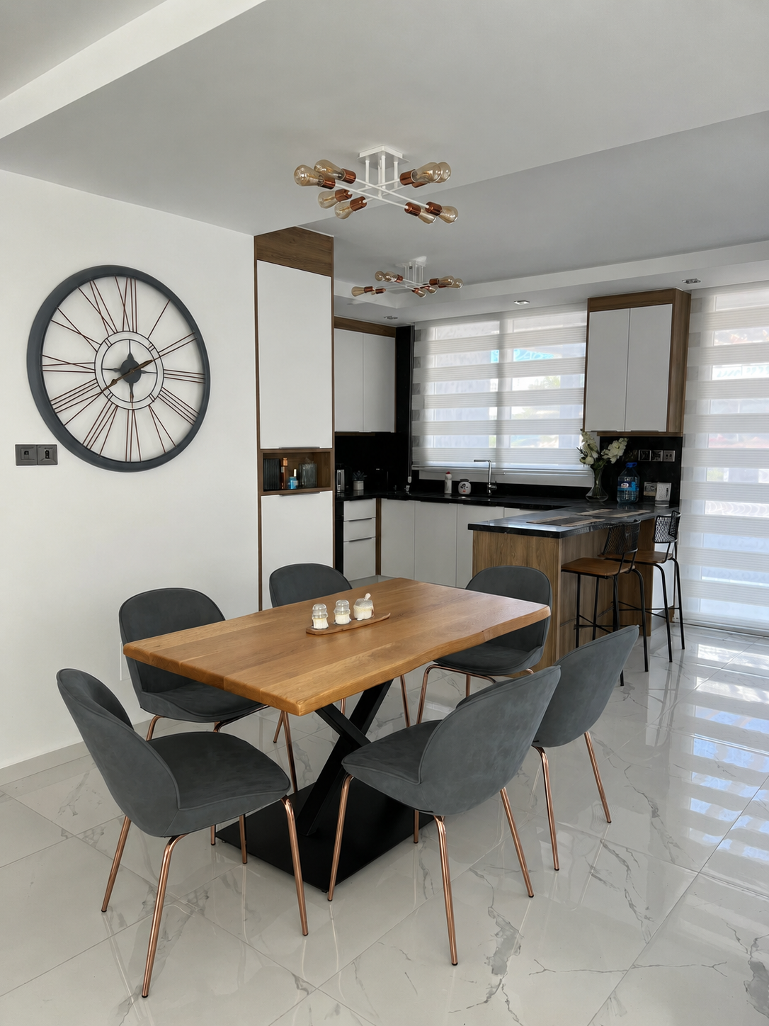 İskele Boğaz Four Seasons Life 1’de Deniz Manzaralı Satılık 3+1 İkiz Villa görsel 5