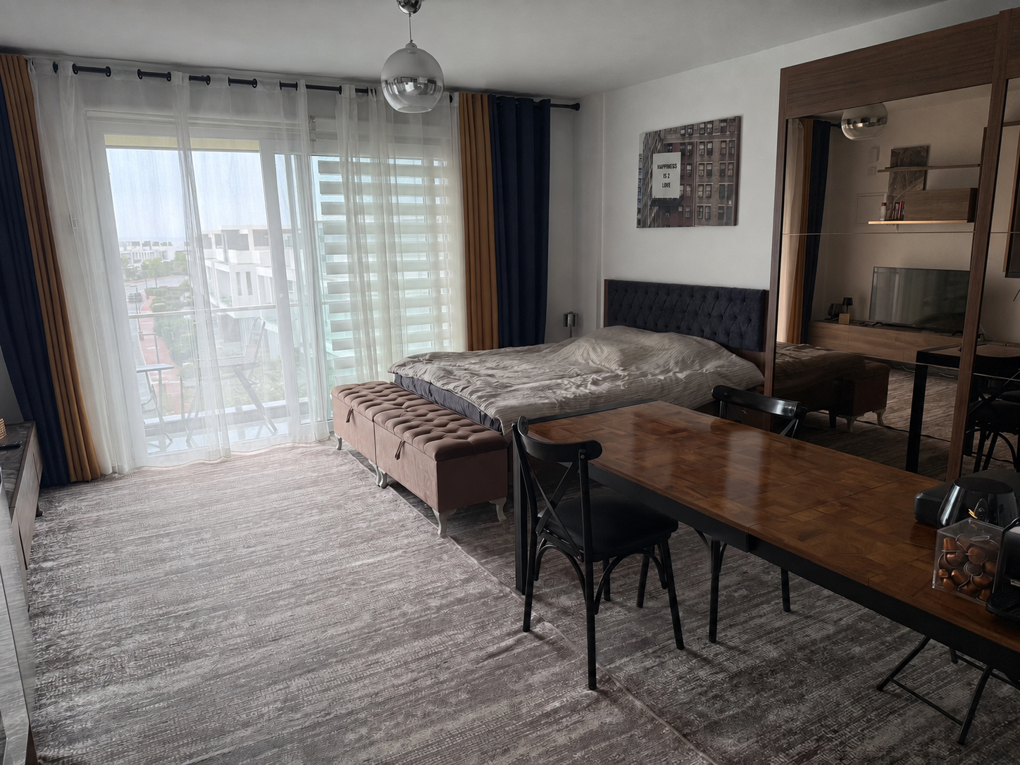 İskele Boğaz Four Seasons Life 1’de Full Eşyalı Satılık 1+0 Daire