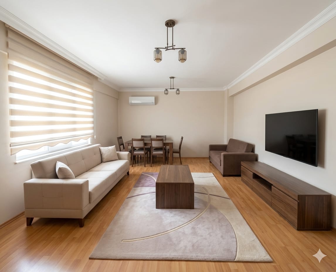 ATAKENT YALIDA KÖŞE KONUMDA, FERAH VE AYDINLIK 3+1 DAİRE